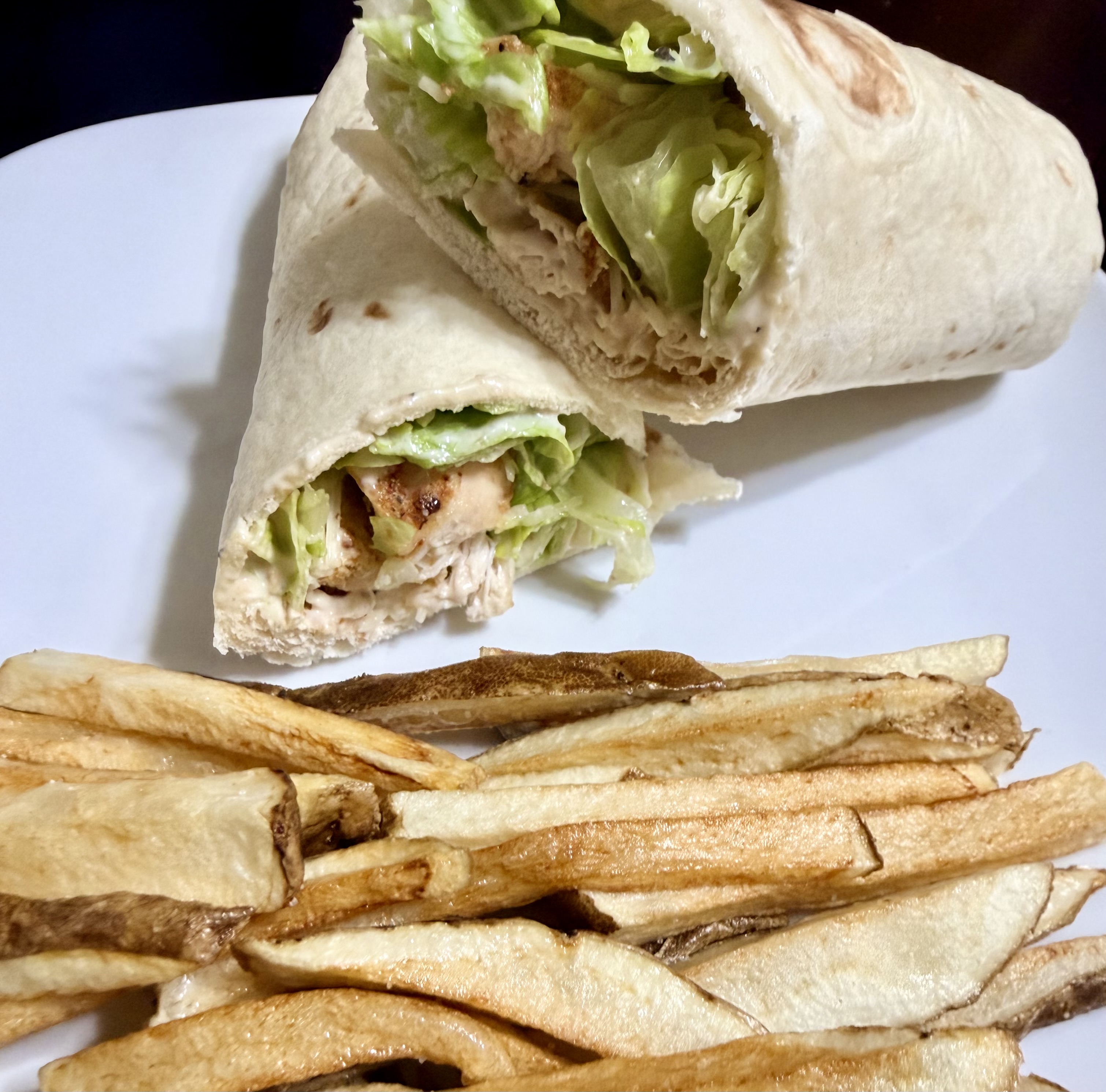 Chicken Caesar Wraps